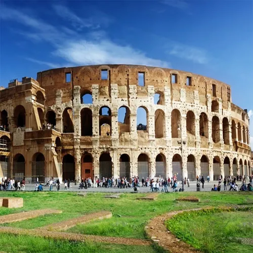 The Colosseum in Rome